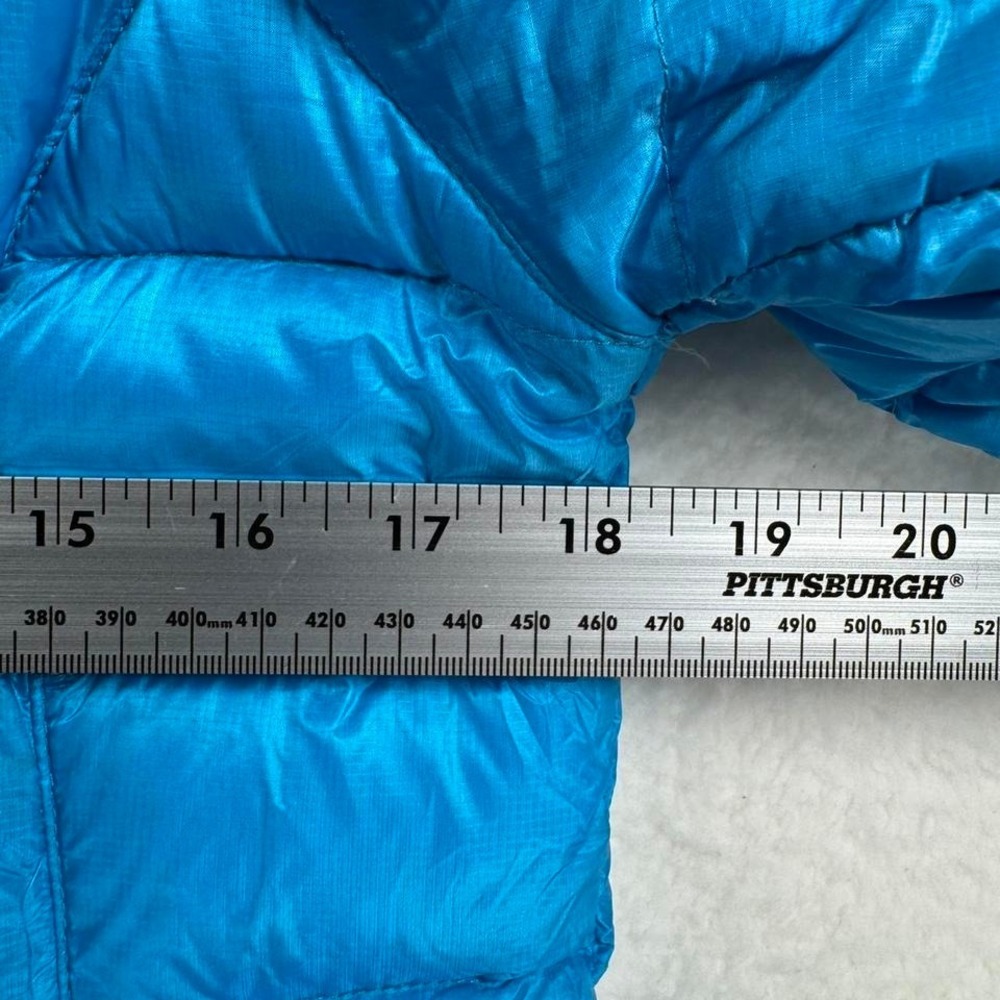 L.L.Bean Jacket Womens Small Blue Ultralight 850 DownTek Pertex Puffer Coat - Picture 7 of 8